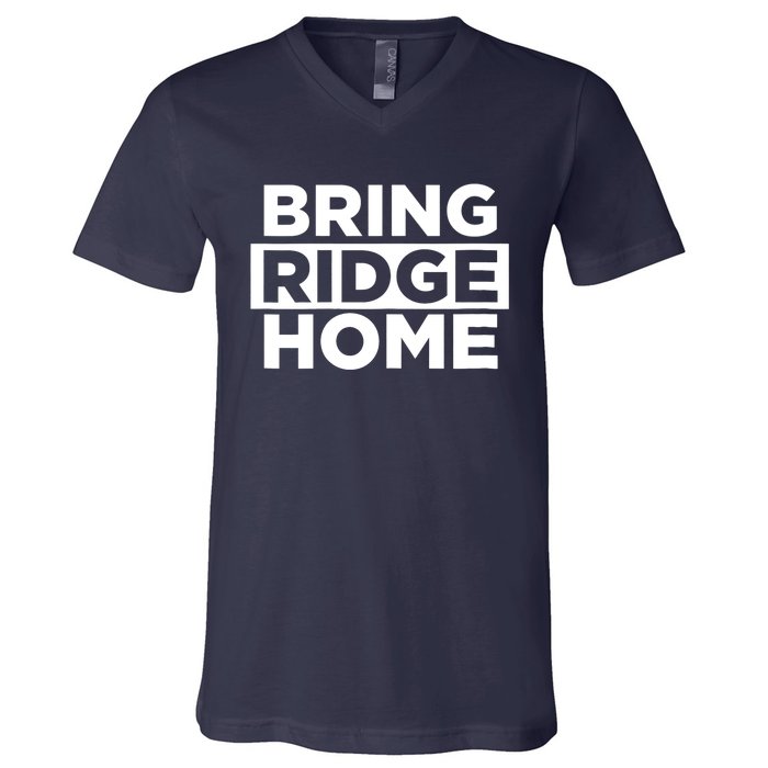 Wo Wo Bring Ridge Home V-Neck T-Shirt