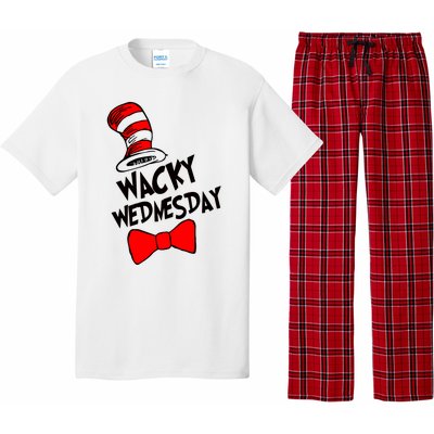 Wacky Wednesday Cat In Hat Pajama Set