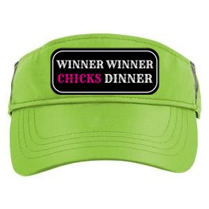 Winner Winner Chicks Dinner Adult Drive Performance Visor