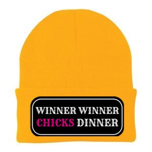 Winner Winner Chicks Dinner Knit Cap Winter Beanie