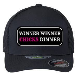 Winner Winner Chicks Dinner Flexfit Unipanel Trucker Cap