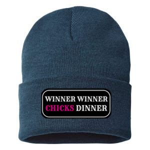 Winner Winner Chicks Dinner Sustainable Knit Beanie