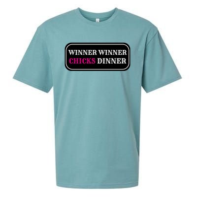 Winner Winner Chicks Dinner Sueded Cloud Jersey T-Shirt