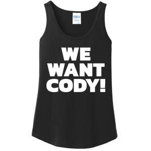 We Want Cody Ladies Essential Tank