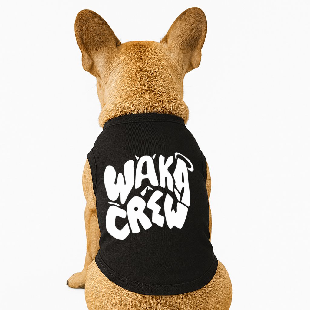 Waka Waka Crew Washed Powder Doggie Tank
