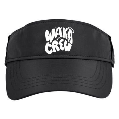 Waka Waka Crew Washed Powder Adult Drive Performance Visor