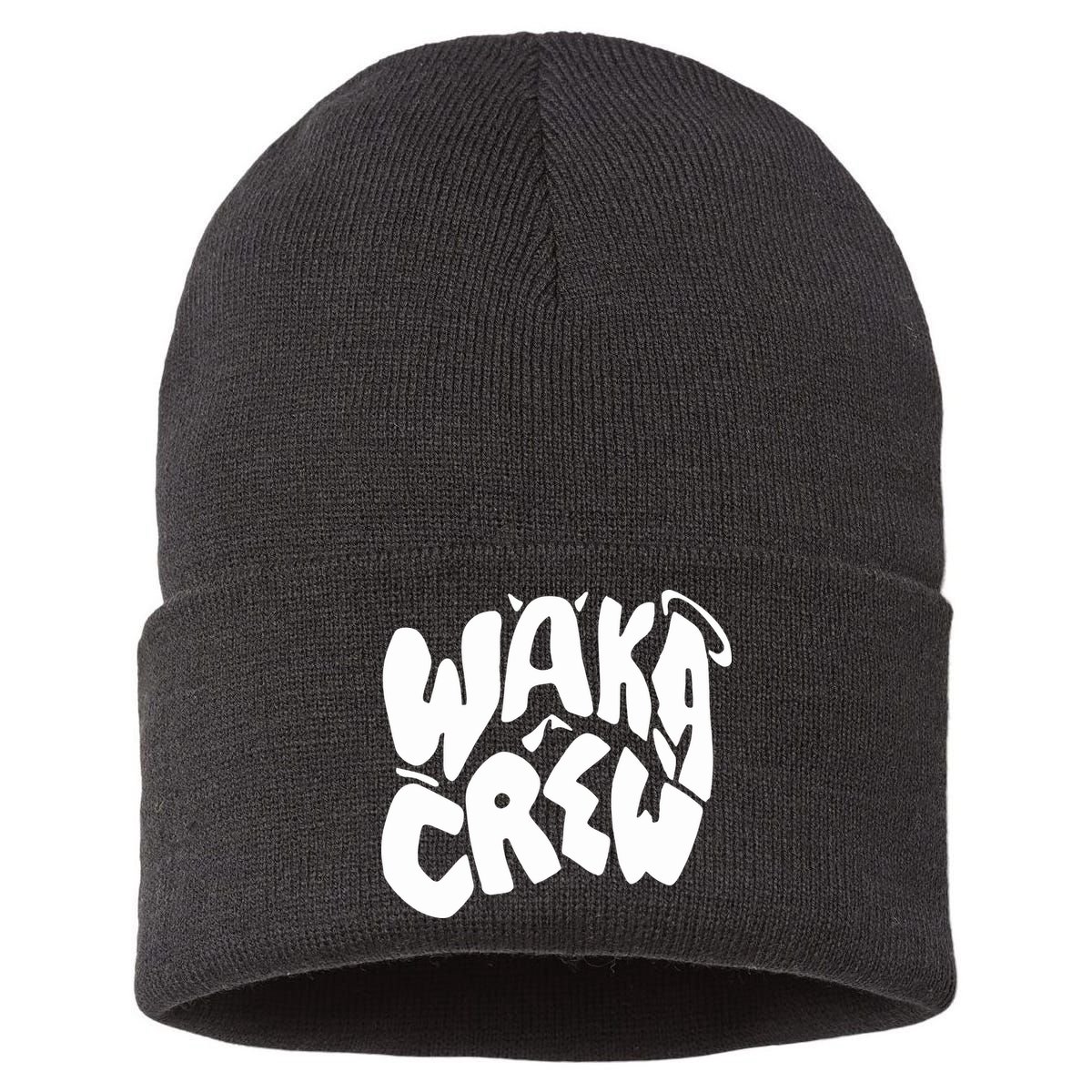 Waka Waka Crew Washed Powder Sustainable Knit Beanie