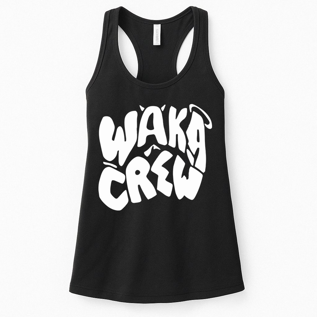Waka Waka Crew Washed Powder Womens Tank Top