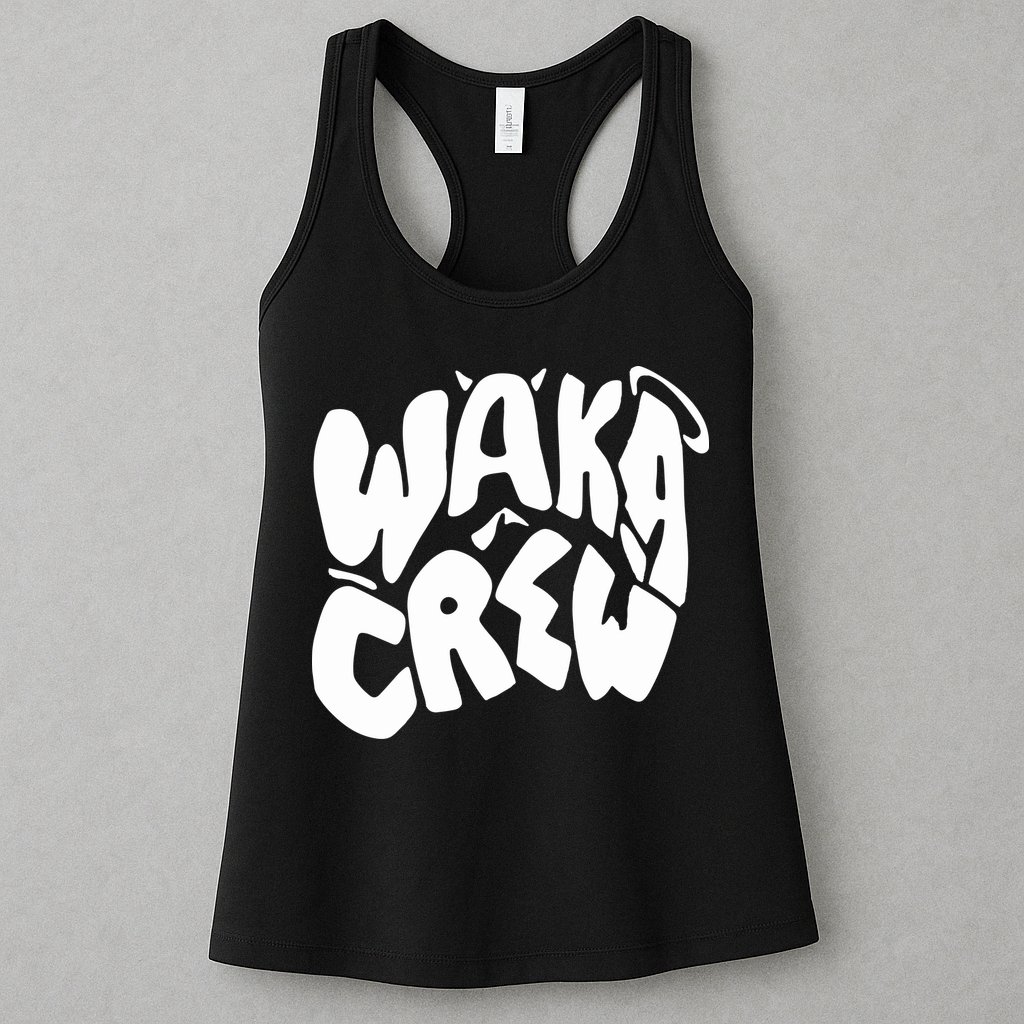 Waka Waka Crew Washed Powder Womens Tank Top