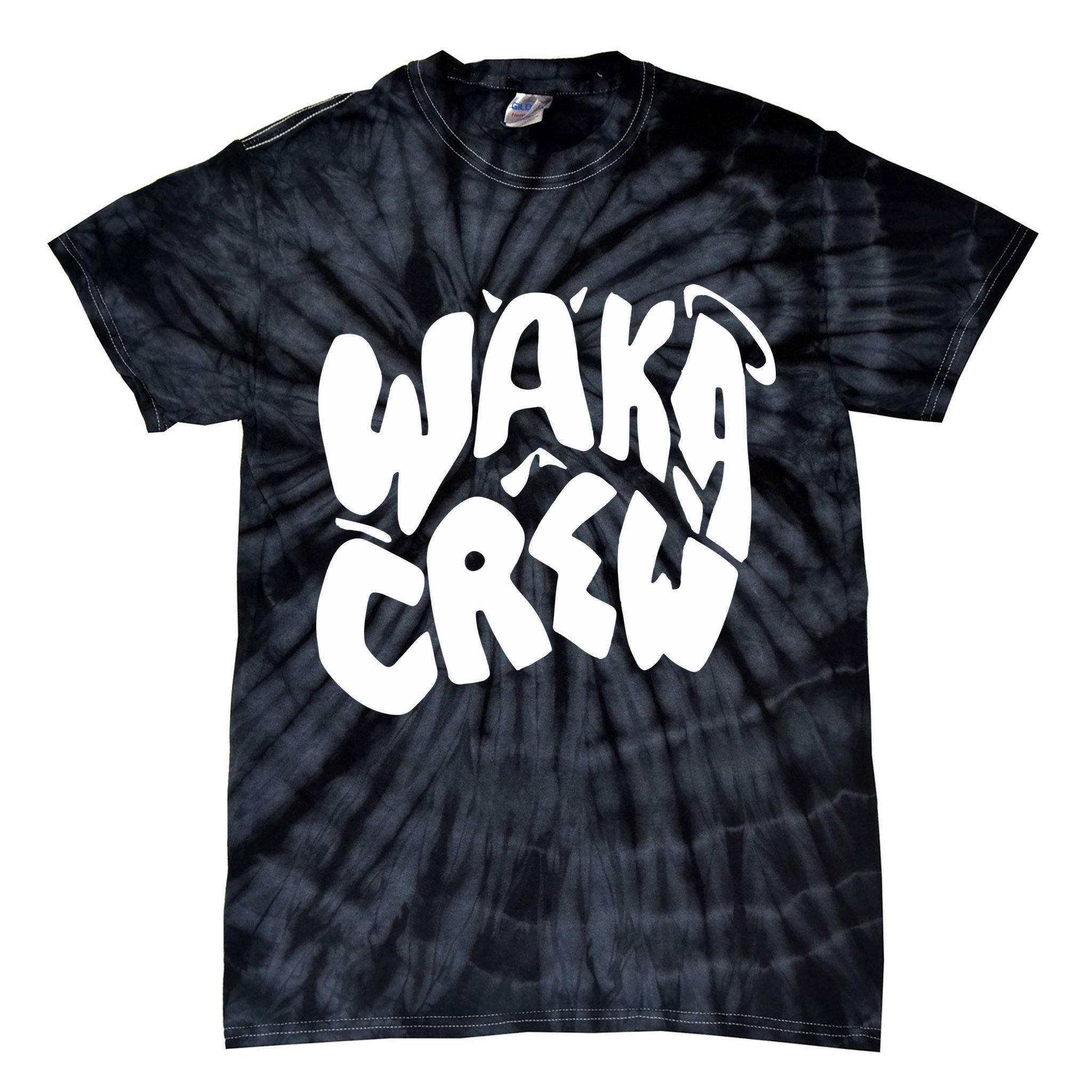 Waka Waka Crew Washed Powder Tie-Dye T-Shirt