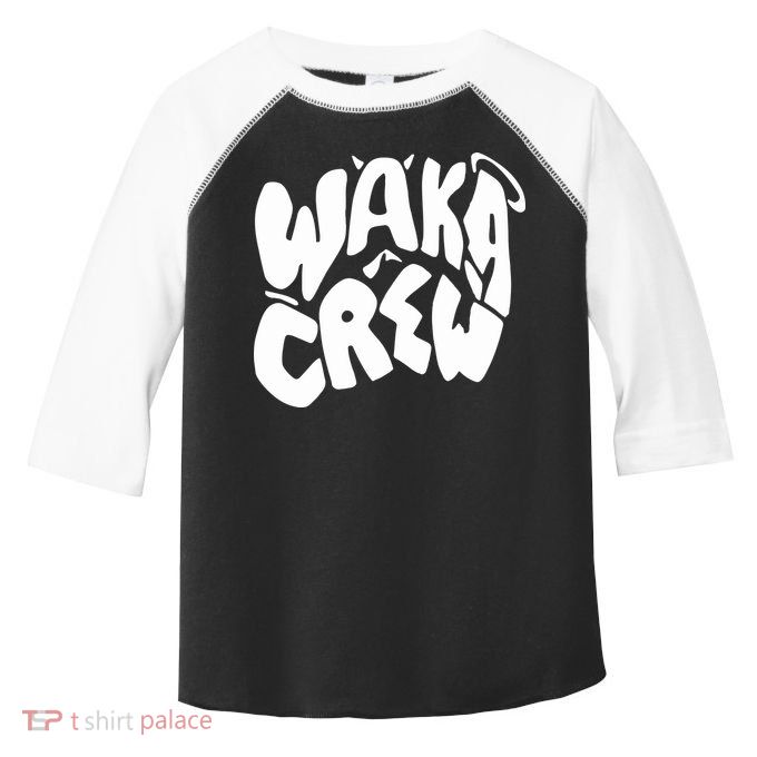 Waka Waka Crew Washed Powder Toddler Fine Jersey T-Shirt