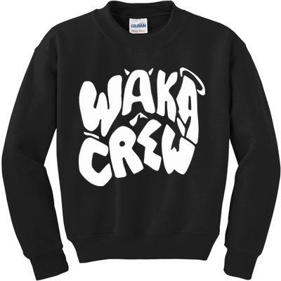 Waka Waka Crew Washed Powder Kids Sweatshirt
