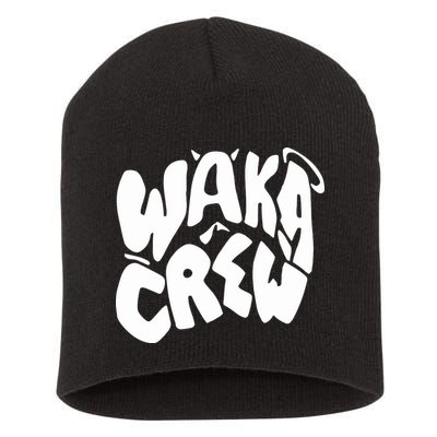 Waka Waka Crew Washed Powder Short Acrylic Beanie