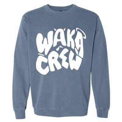 Waka Waka Crew Washed Powder Garment-Dyed Sweatshirt