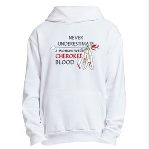 Woman With Cherokee Blood Native American Urban Pullover Hoodie