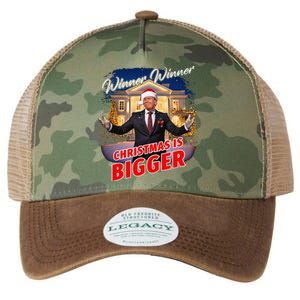 Winner Winner Christmas Is Bigger – President Trump Santa Legacy Tie Dye Trucker Hat