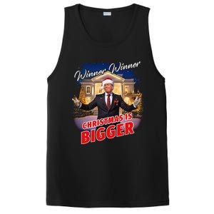 Winner Winner Christmas Is Bigger – President Trump Santa PosiCharge Competitor Tank