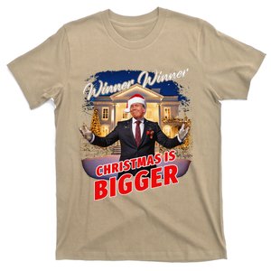 Winner Winner Christmas Is Bigger – President Trump Santa T-Shirt