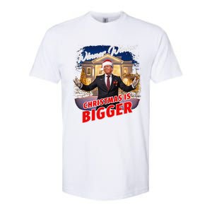 Winner Winner Christmas Is Bigger – President Trump Santa Softstyle CVC T-Shirt