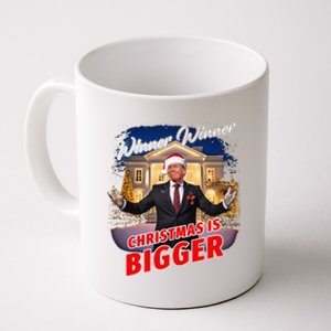 Winner Winner Christmas Is Bigger – President Trump Santa Coffee Mug