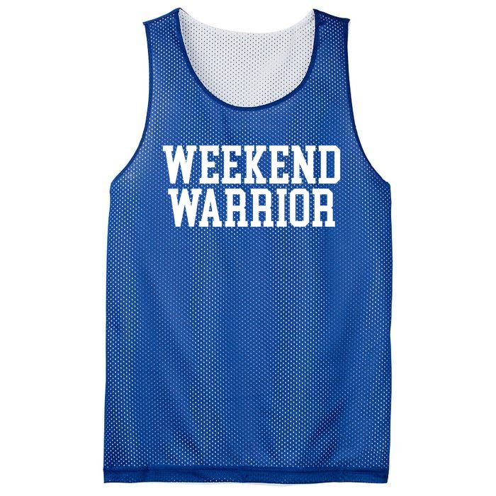 Weekend Warrior Cute Gift Party Ing Bar Keg Pong Team Varsity Great Gift Mesh Reversible Basketball Jersey Tank