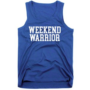 Weekend Warrior Cute Gift Party Ing Bar Keg Pong Team Varsity Great Gift Tank Top