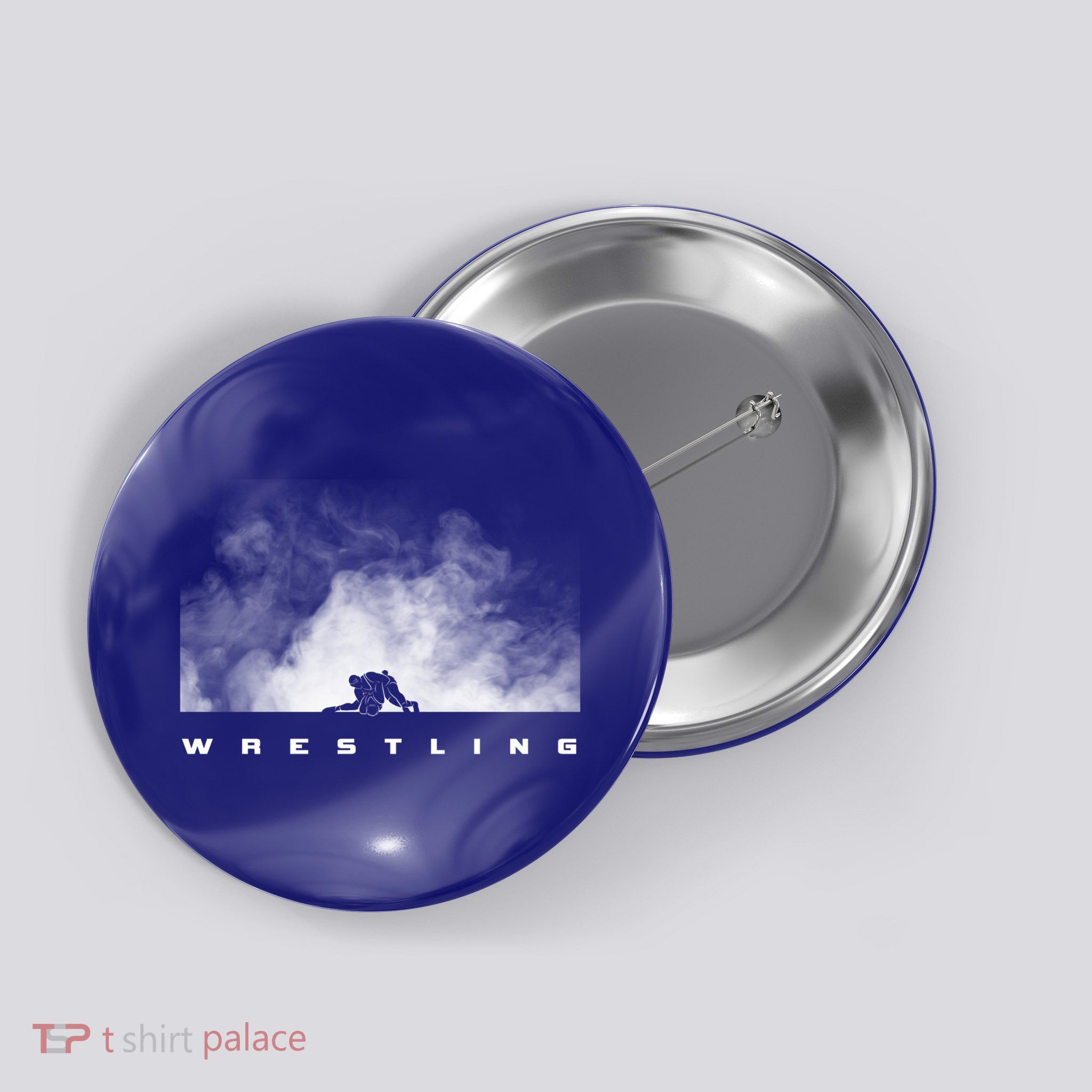 Wrestling Wrestling Cute Gift Button