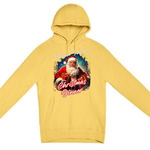 Winner Winner Christmas Dinner – President Trump Santa Premium Pullover Hoodie