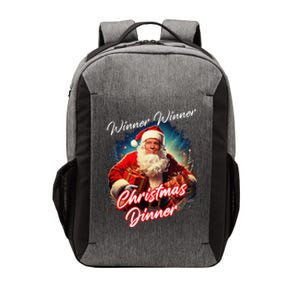 Winner Winner Christmas Dinner – President Trump Santa Vector Backpack