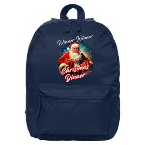 Winner Winner Christmas Dinner – President Trump Santa 16 in Basic Backpack