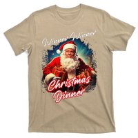 Winner Winner Christmas Dinner – President Trump Santa T-Shirt