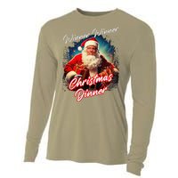 Winner Winner Christmas Dinner – President Trump Santa Cooling Performance Long Sleeve Crew