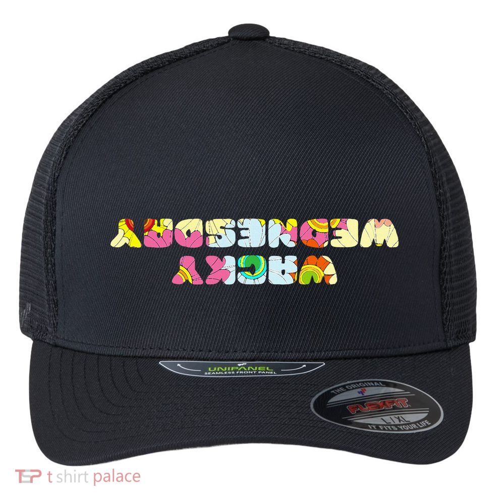 Wacky Wednesday Clothes For Mismatch Day Flexfit Unipanel Trucker Cap