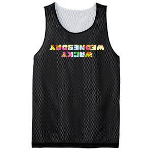 Wacky Wednesday Clothes For Mismatch Day Mesh Reversible Basketball Jersey Tank