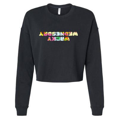 Wacky Wednesday Clothes For Mismatch Day Cropped Pullover Crew