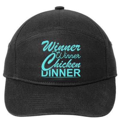 Winner Winner Chicken Dinner 7-Panel Snapback Hat