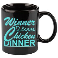 Winner Winner Chicken Dinner 11oz C Handle Ceramic Mug