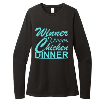 Winner Winner Chicken Dinner Womens CVC Long Sleeve Shirt