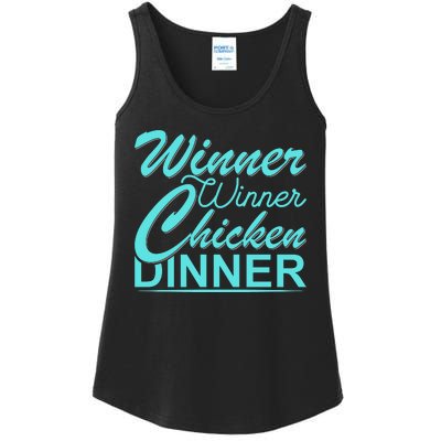 Winner Winner Chicken Dinner Ladies Essential Tank