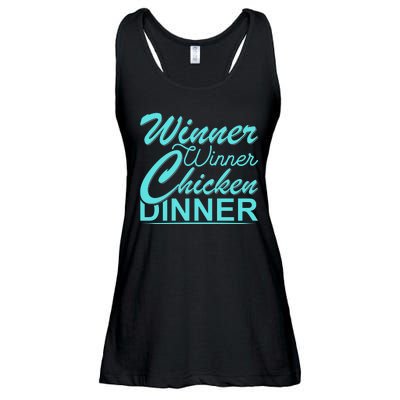 Winner Winner Chicken Dinner Ladies Essential Flowy Tank