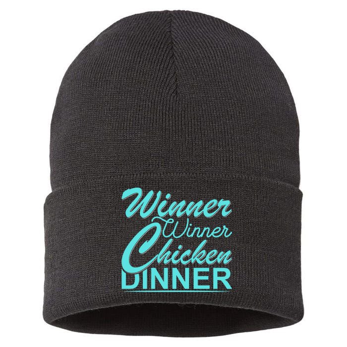 Winner Winner Chicken Dinner Sustainable Knit Beanie