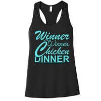 Winner Winner Chicken Dinner Women's Racerback Tank