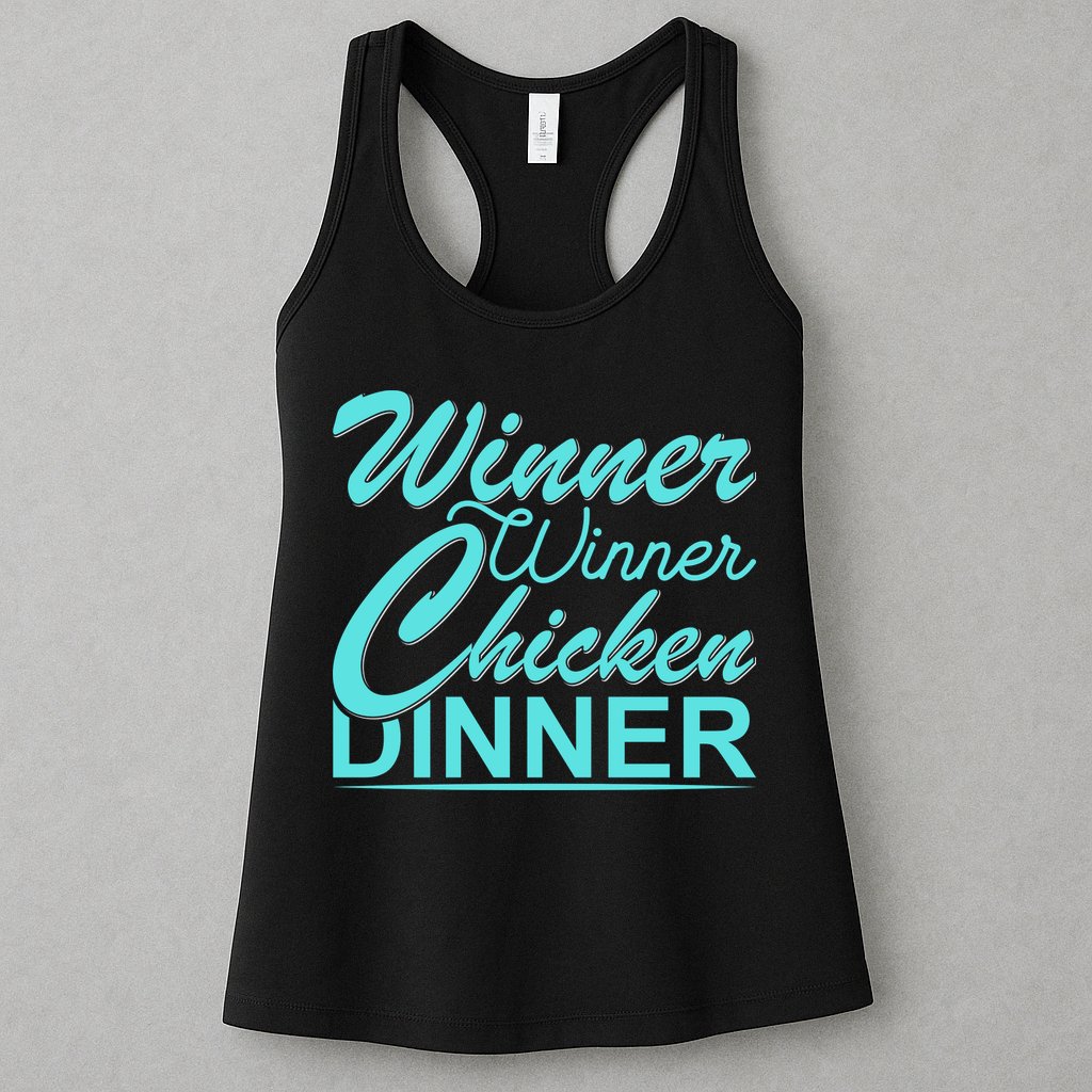 Winner Winner Chicken Dinner Womens Tank Top
