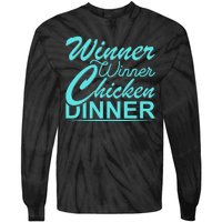 Winner Winner Chicken Dinner Tie-Dye Long Sleeve Shirt