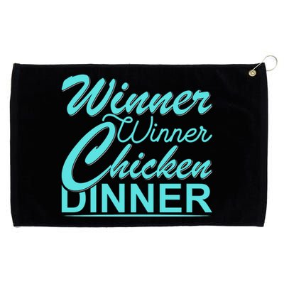 Winner Winner Chicken Dinner Grommeted Golf Towel