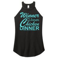 Winner Winner Chicken Dinner Women's Perfect Tri Rocker Tank