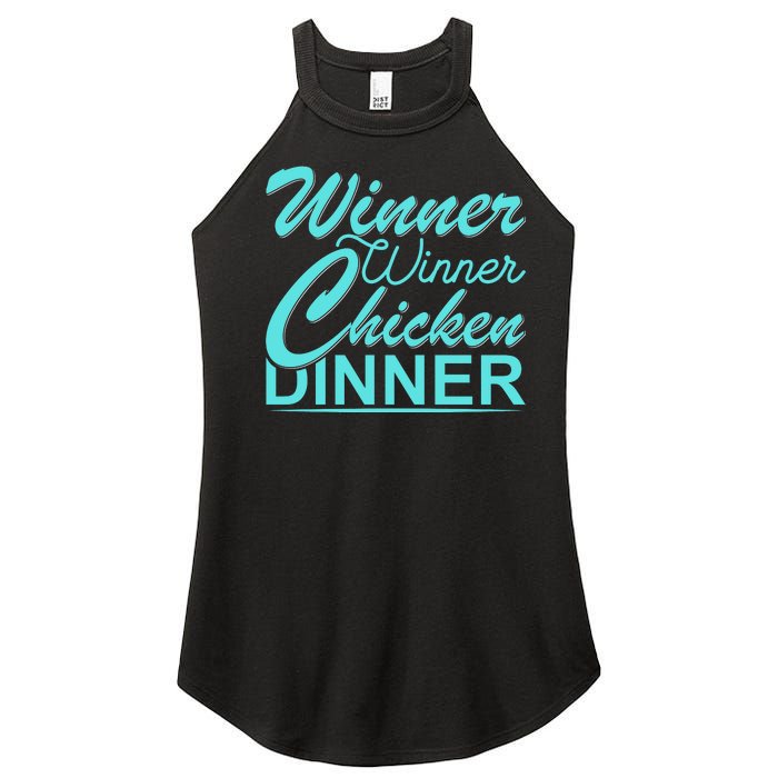 Winner Winner Chicken Dinner Women's Perfect Tri Rocker Tank