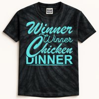 Winner Winner Chicken Dinner Kids Tie-Dye T-Shirt