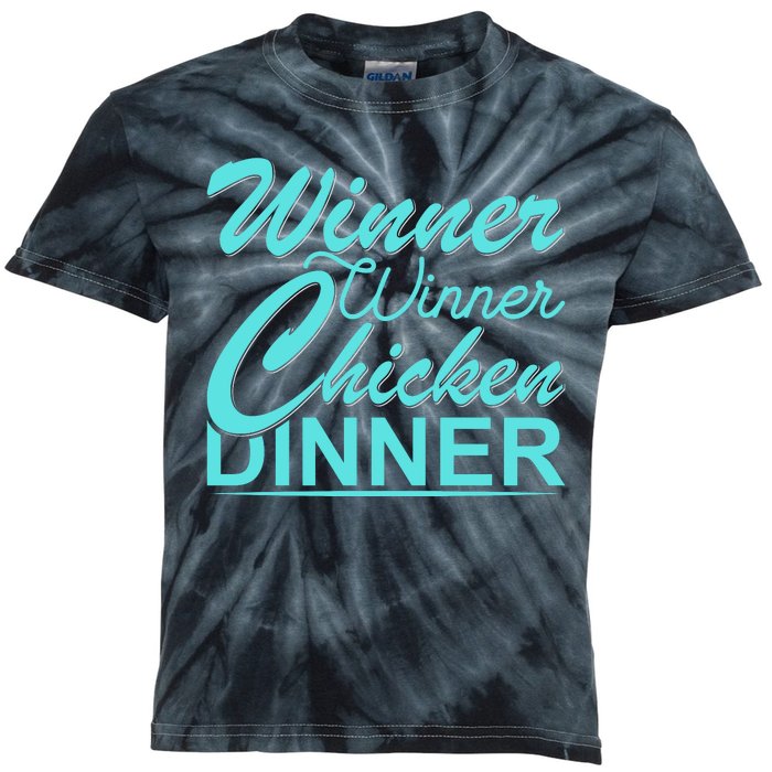 Winner Winner Chicken Dinner Kids Tie-Dye T-Shirt