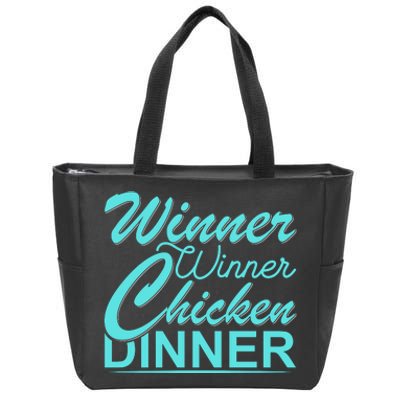 Winner Winner Chicken Dinner Zip Tote Bag